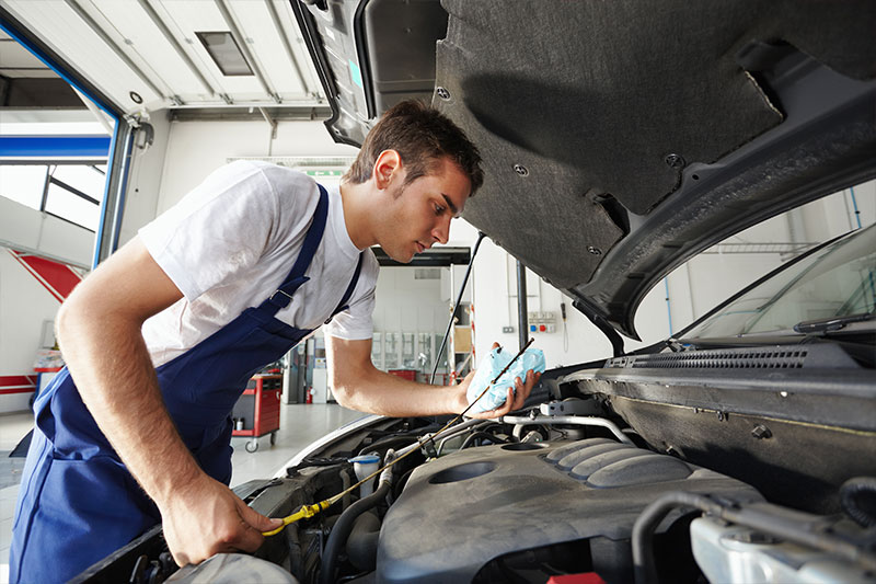Car on a Lift Repair
